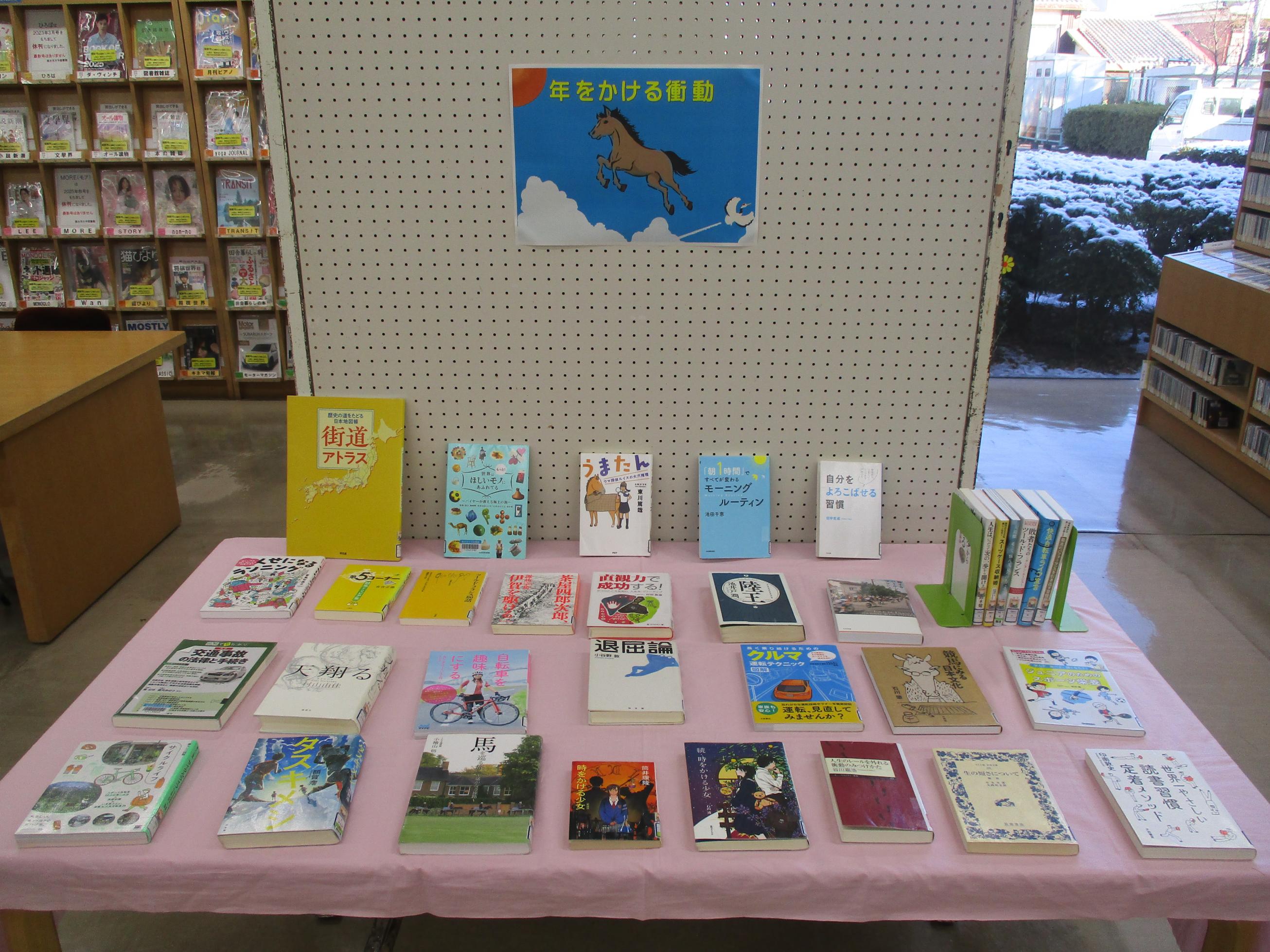 「年をかける衝動」展示の写真