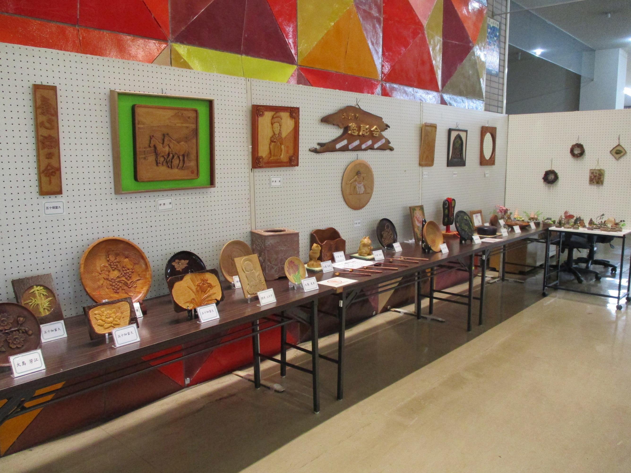 「木彫り 悠彫会」作品の写真