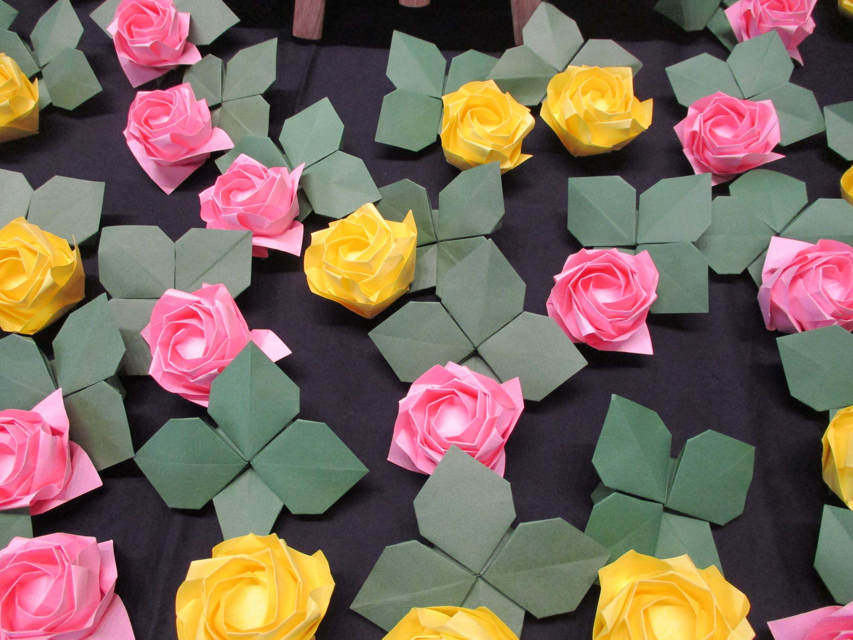 「折り紙フラワー展」写真4