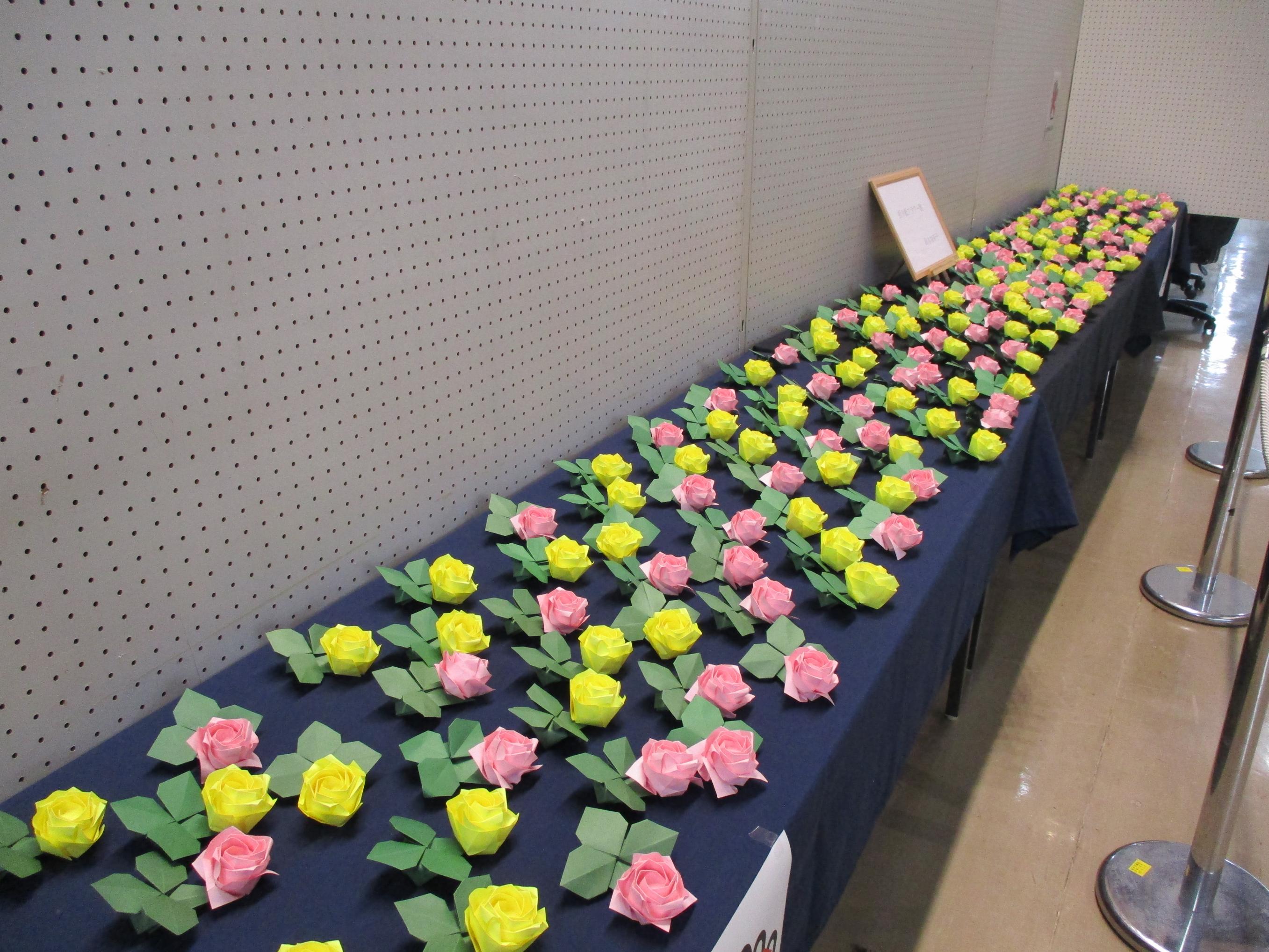 「折り紙フラワー展」写真2