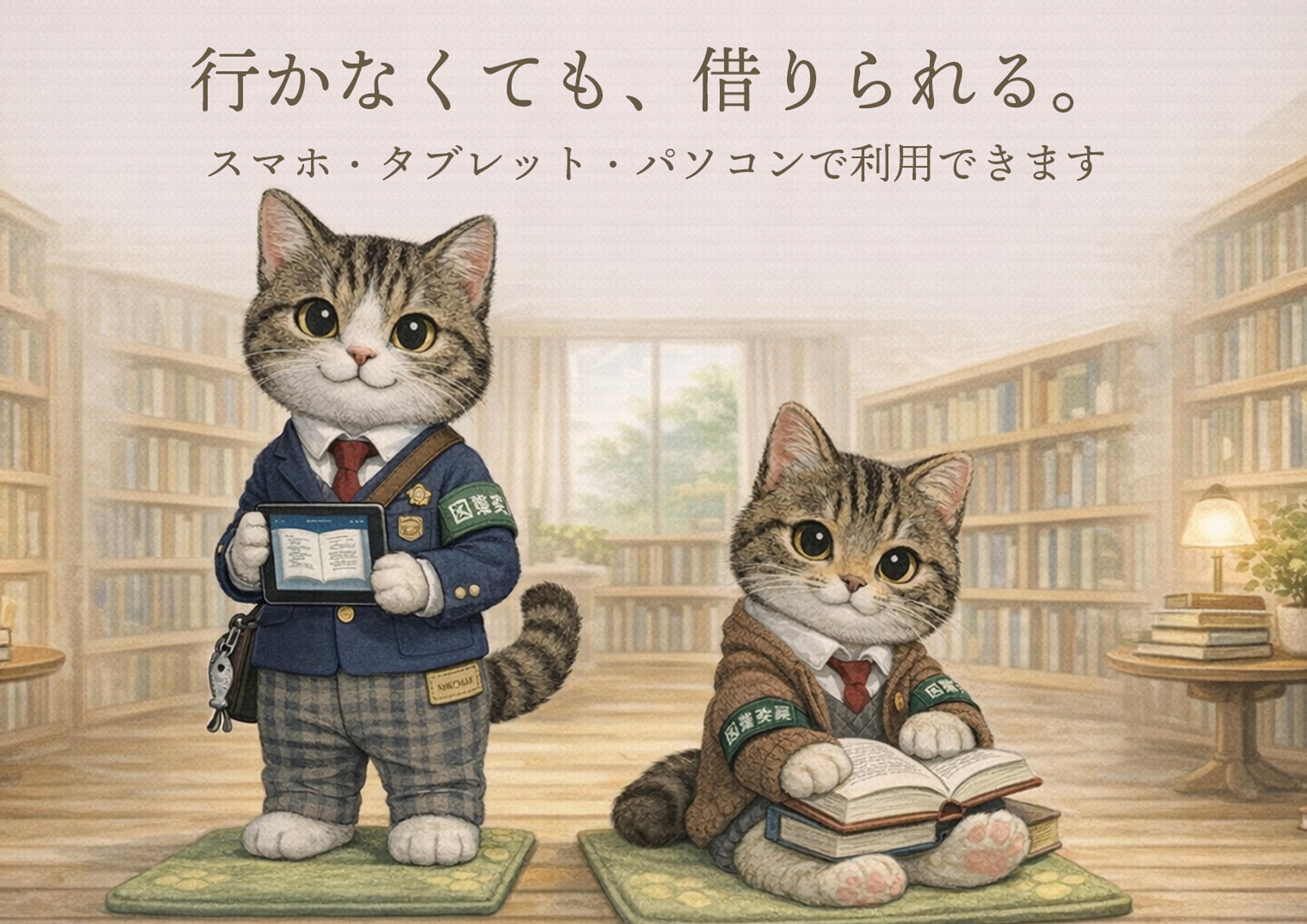 電子図書館サービスはじまりました